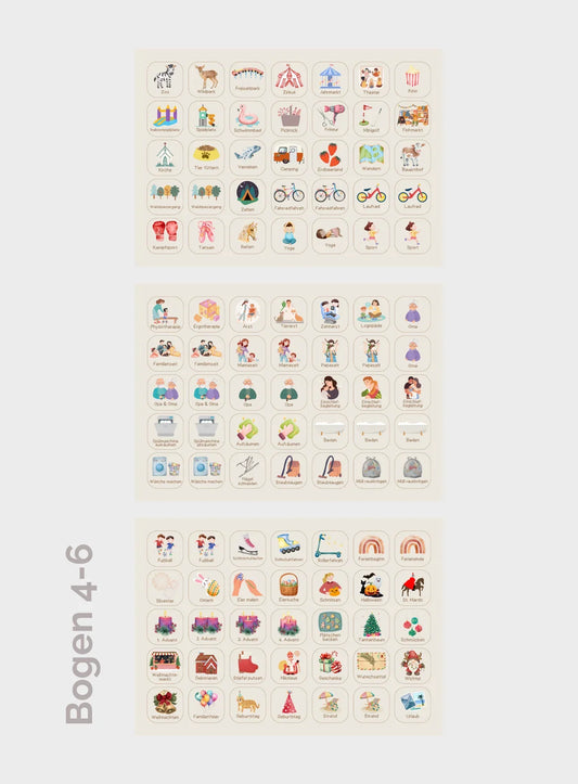 WOCHENPLANER KÄRTCHEN