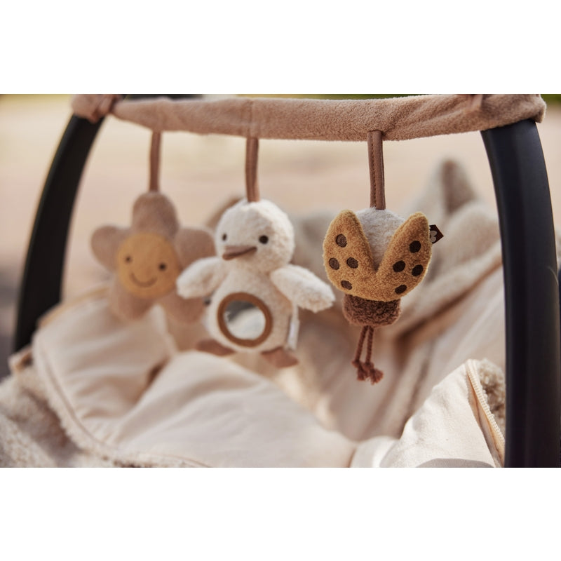 Jollein - Kinderwagenkette "Spring Garden" Braun 60cm