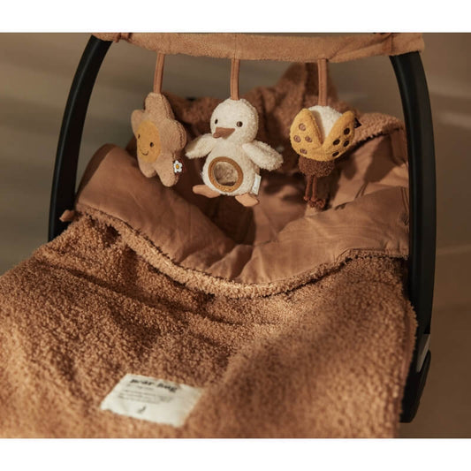 Jollein - Kinderwagenkette "Spring Garden" Braun 60cm