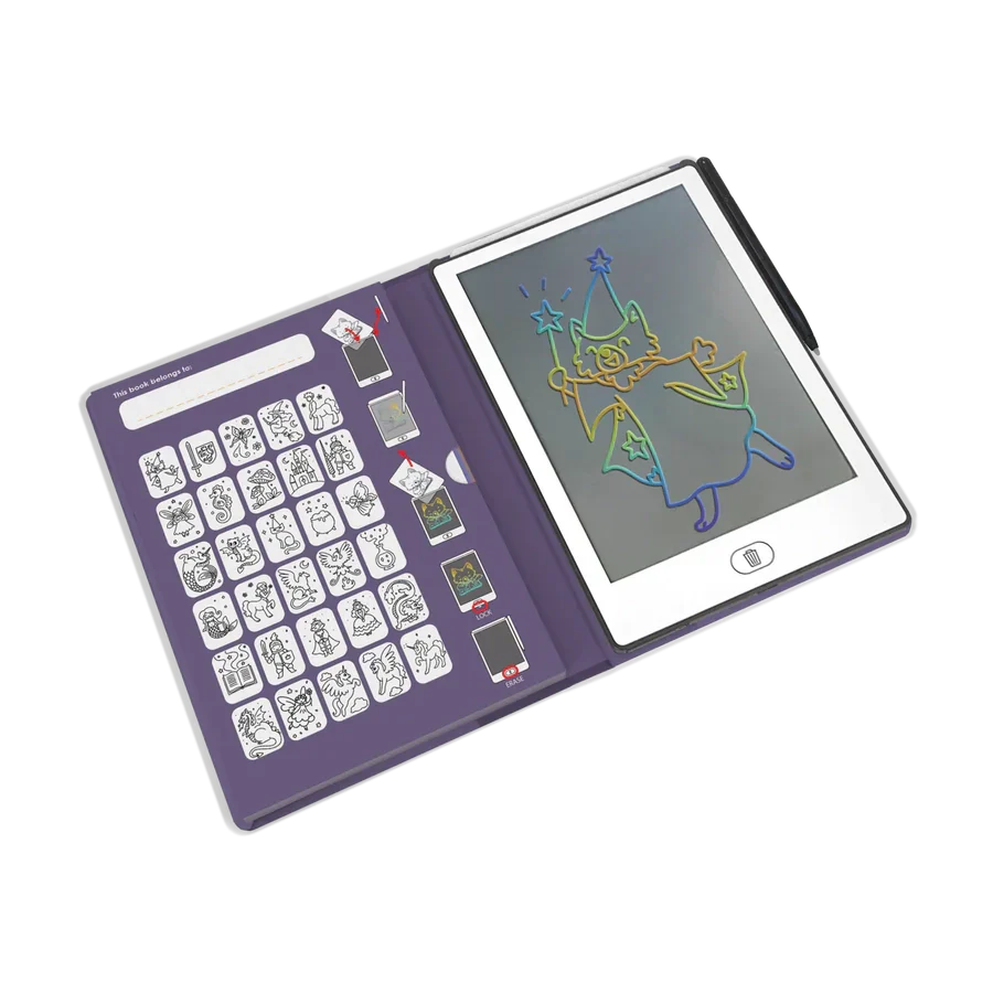KIDYWOLF KIDYDRAW MINI LCD Zeichentablet "Fairytale" – 30 Motive