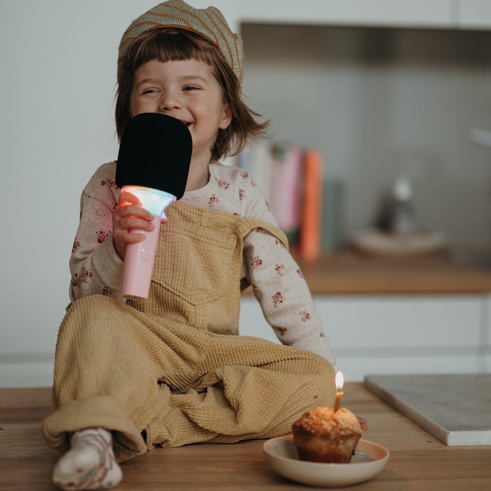 Kidywolf – Kidymic Kinder Mikrofon Bluetooth & mit LED Licht