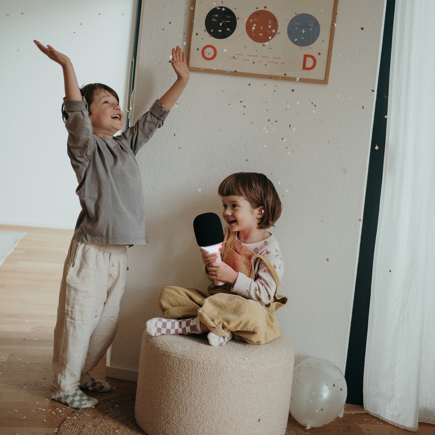 Kidywolf – Kidymic Kinder Mikrofon Bluetooth & mit LED Licht