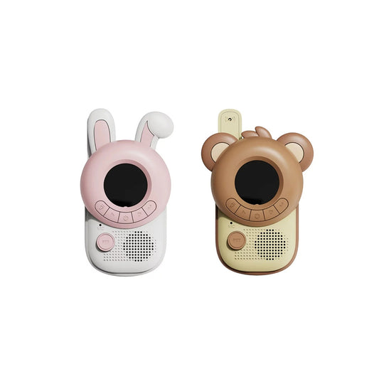 WALKIE TALKIE ZOO - RABBIT & BEAR, 2er SET