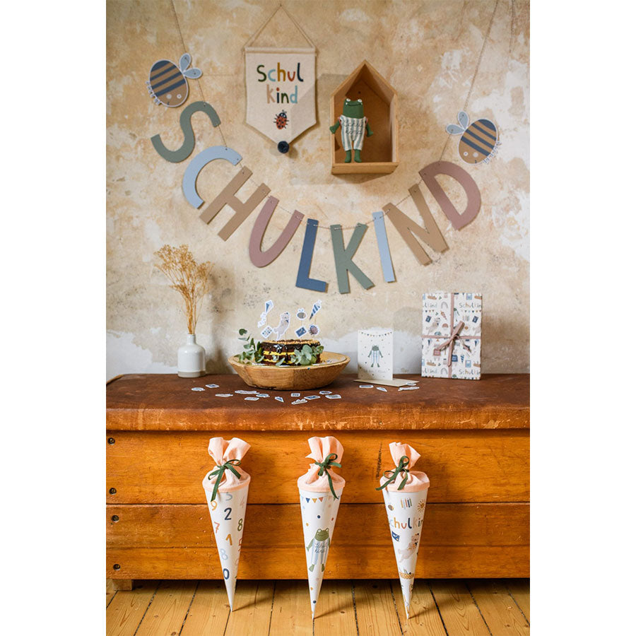 GIRLANDE SCHULKIND - NATURE KIDS