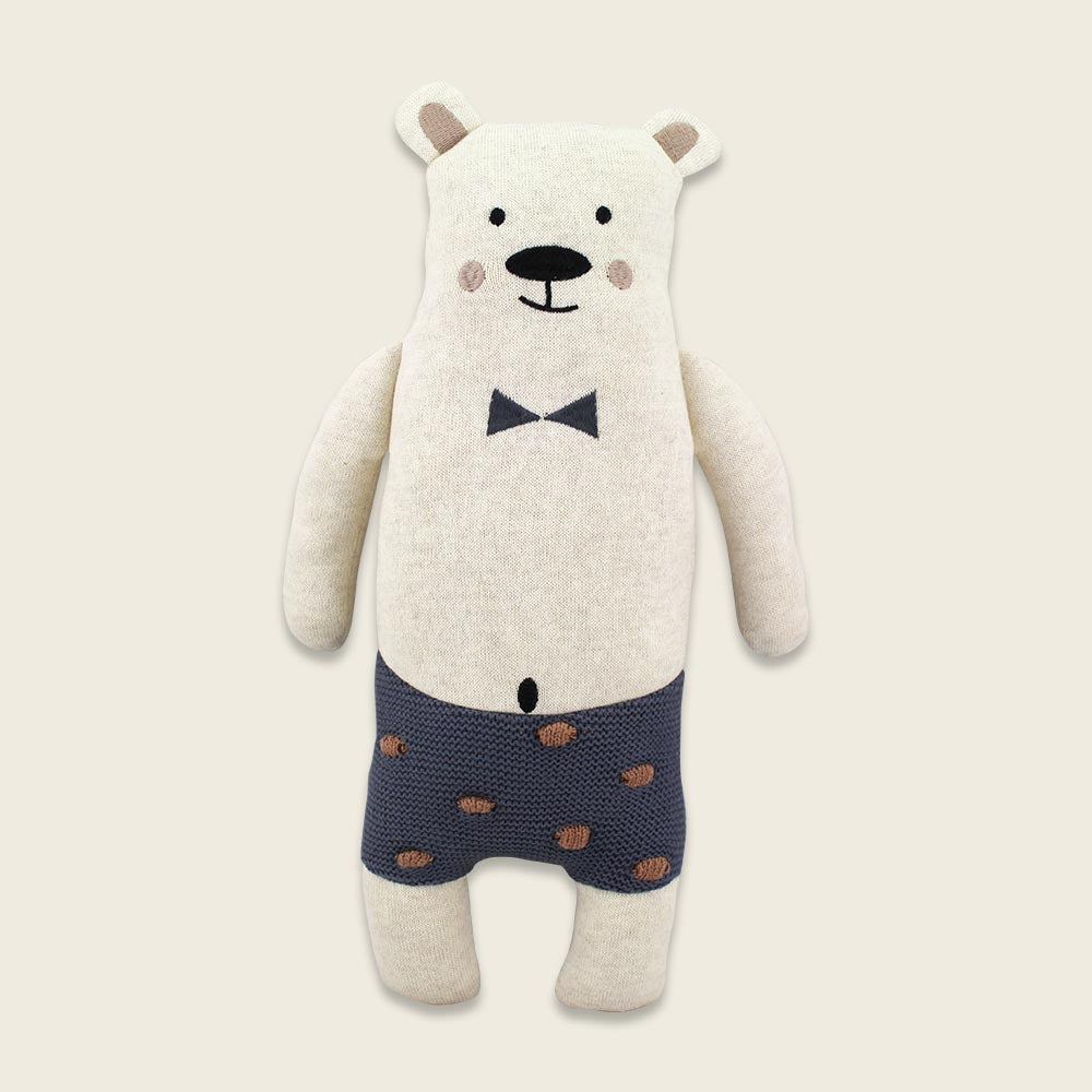 Ava & Yves - Kuscheltier Eisbär “Pepe”, 40 cm