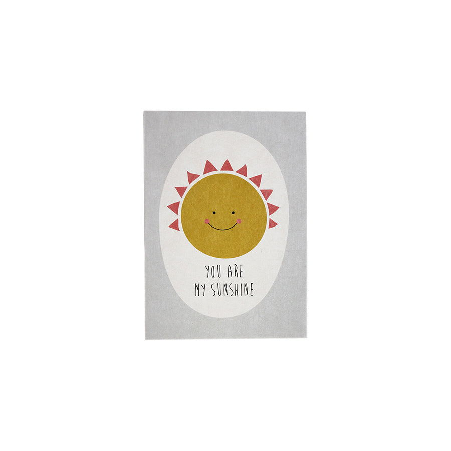 Ava & Yves - Postkarte "You are my sunshine"