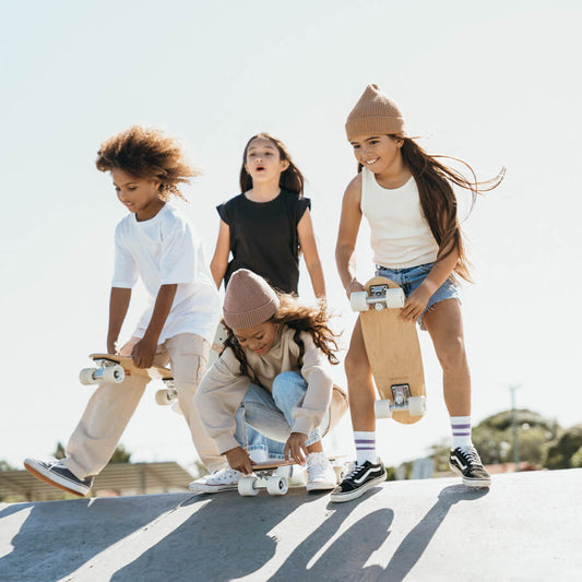 Banwood – Kinder Skateboard aus Ahornholz "Pink"