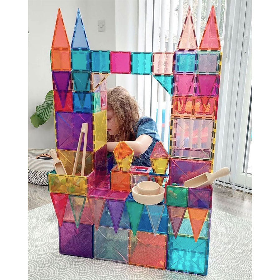 MAGNETBAUSTEINE CREATIVE PASTEL - 120 TEILE