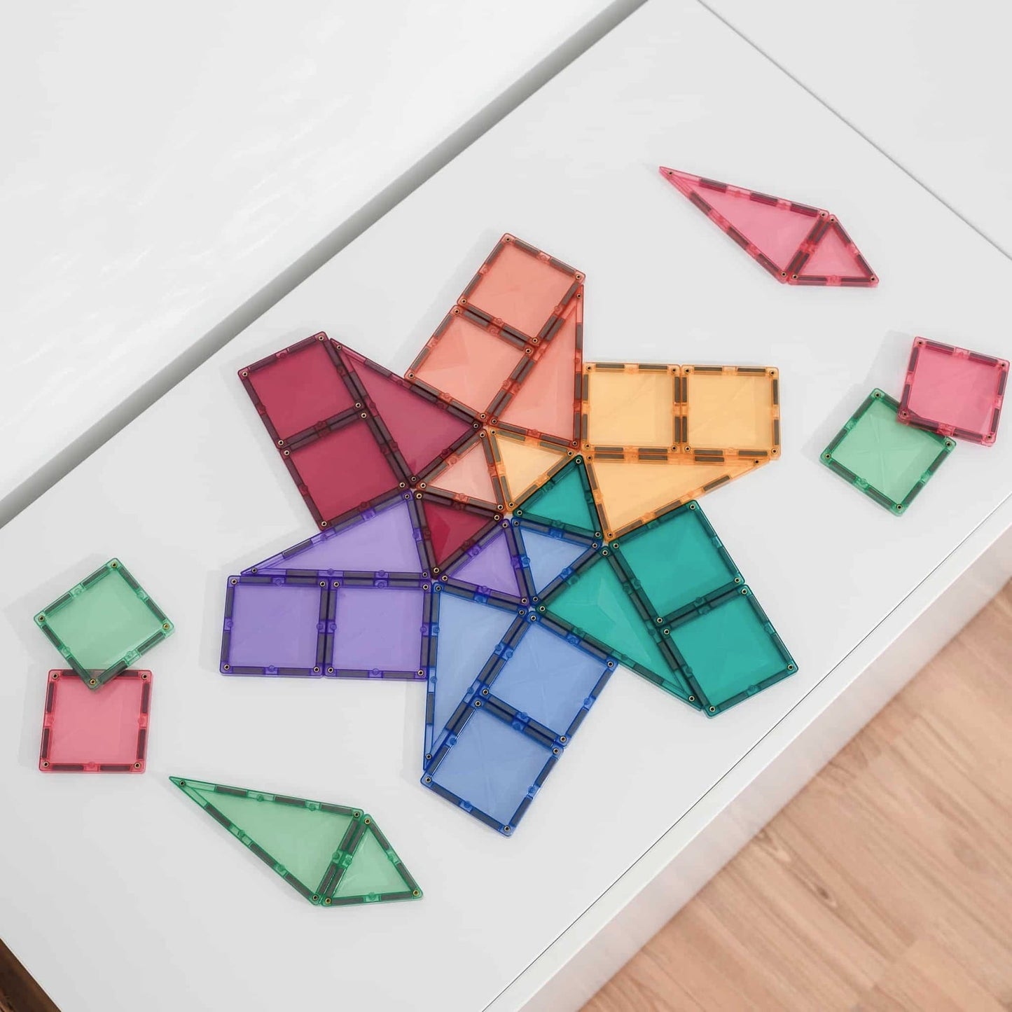 Connetix - Magnetbausteine "Pastel Mini Pack", 32 Teile