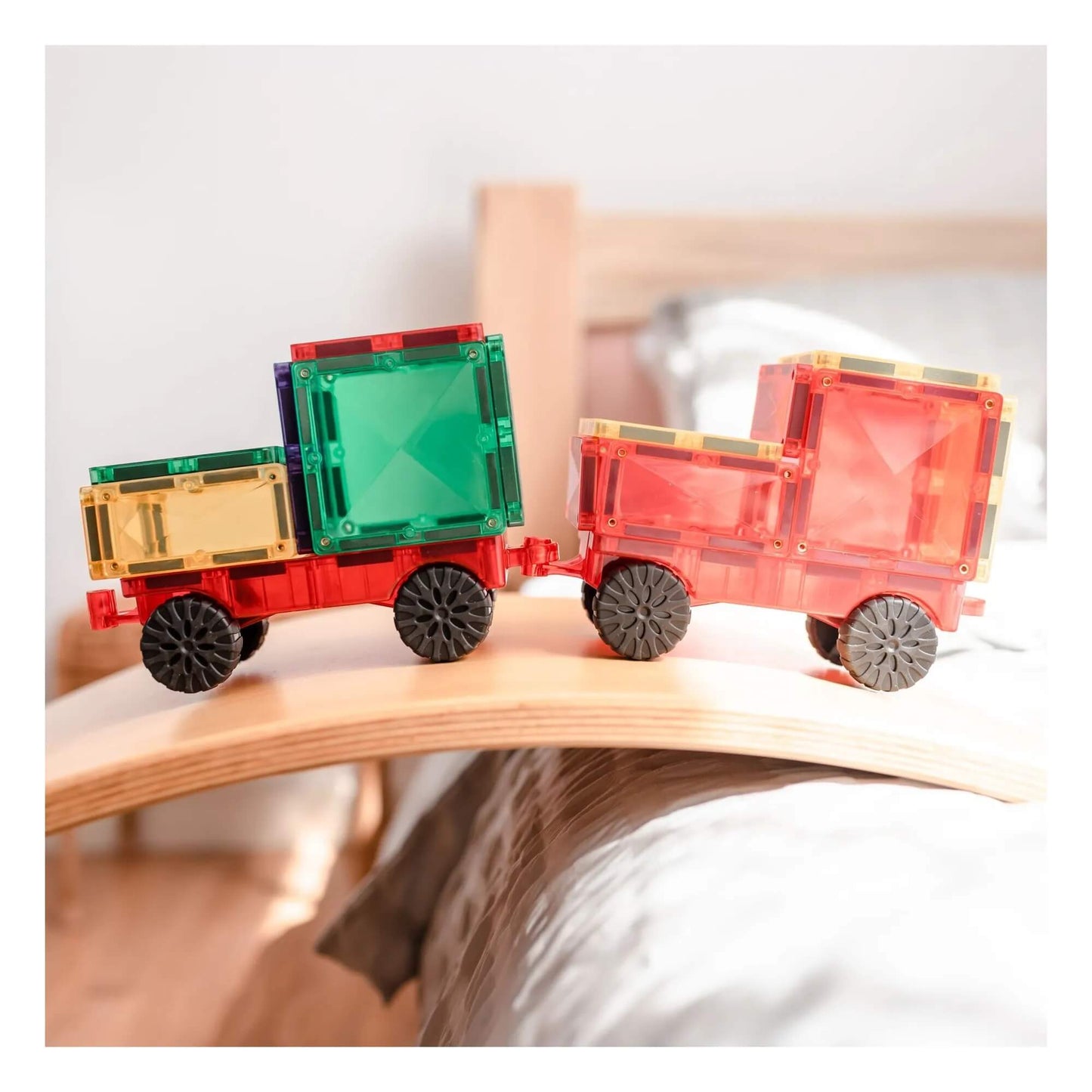 Connetix - Magnetbausteine "Rainbow Motion Pack", 24 Teile