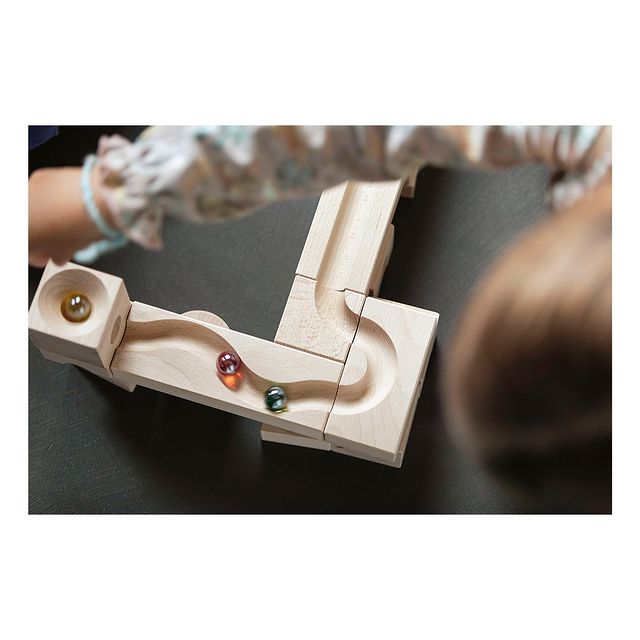 CUBORO Murmeln – 15 originale Glaskugeln für alle Kugelbahnen