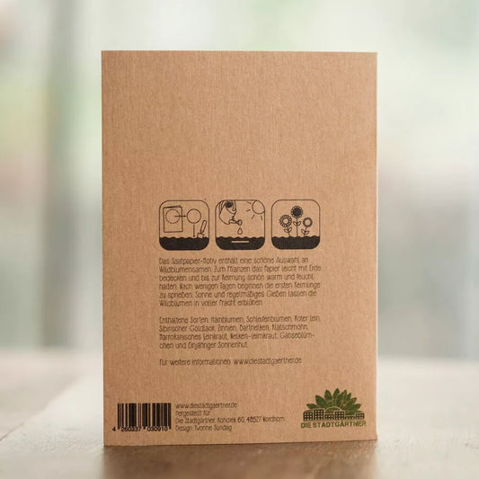 Die Stadtgärtner - Grußkarte "Herzlichen Glückwunsch"