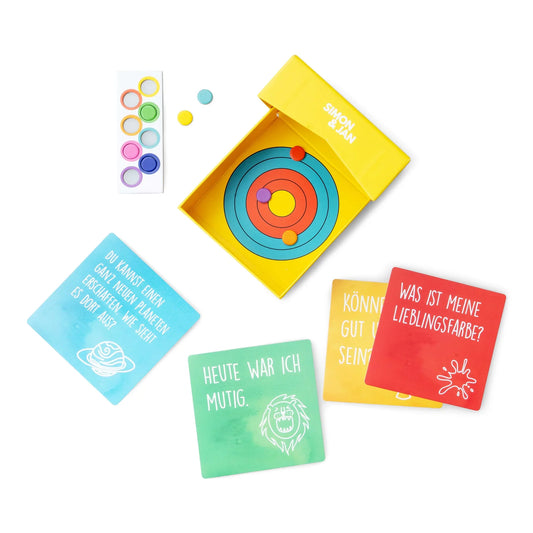 Simon & Jan „Erzählt euch mehr für Kids“ – Gesprächsspiel 75 Karten