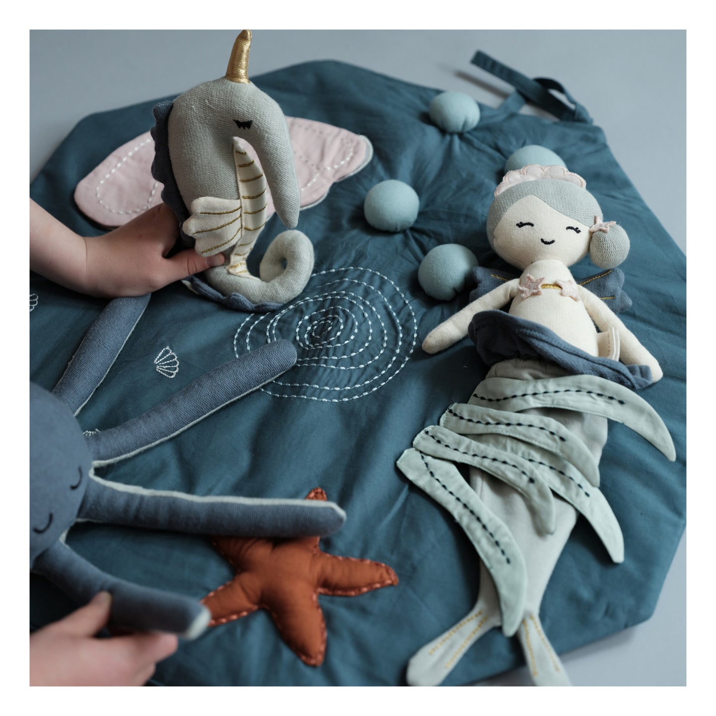 Fabelab - Puppe „Mermaid Nixie“