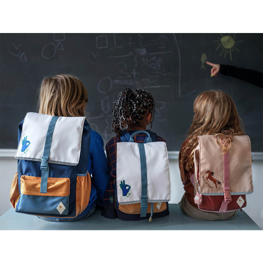 Fabelab - Kinderrucksack "Navy Mix"