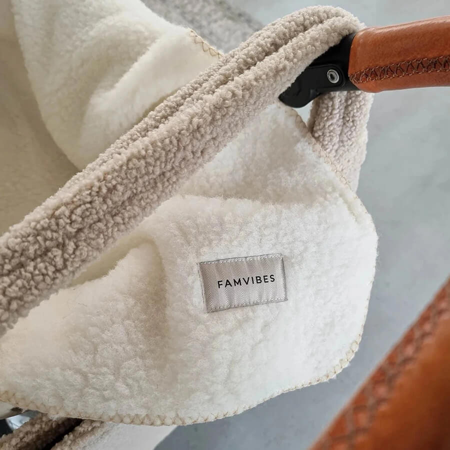 Famvibes Babydecke aus 100% Schurwolle – warm, weich & nachhaltig
