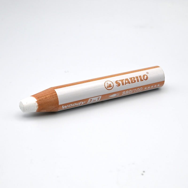 Ferflex - Woody 3-in-1 Bleistift Weiß Stabilo