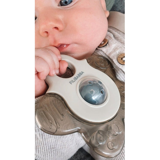 Filibabba - Kühlende Beissringe "Cooling Star", 2er-Pack