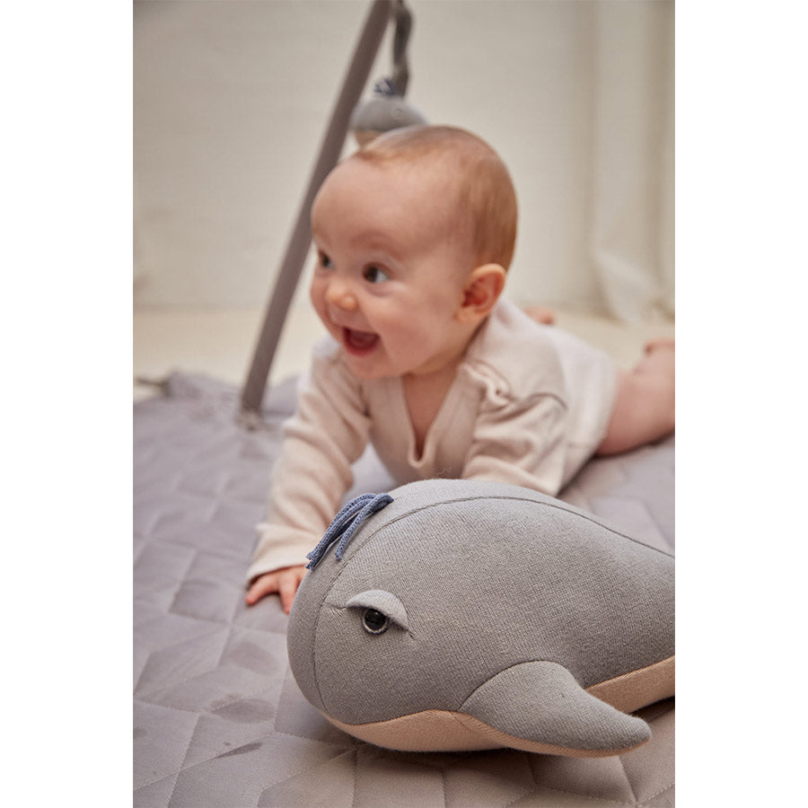 Filibabba - Kuscheltier "Willie The Whale", 30 cm