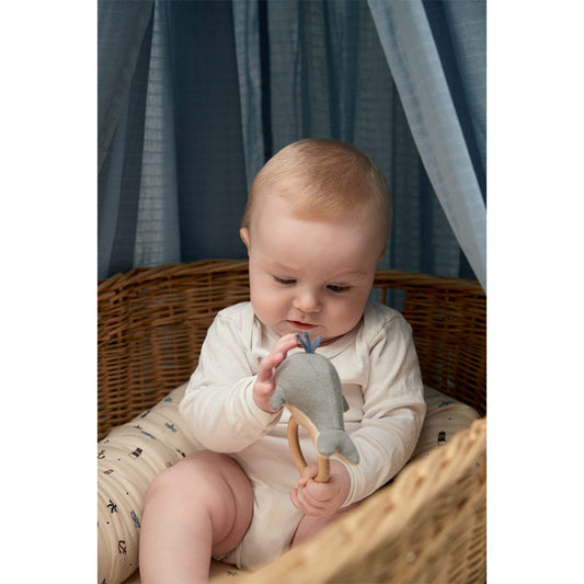 Filibabba - Aktivitätsspielzeug Rassel Willie The Whale