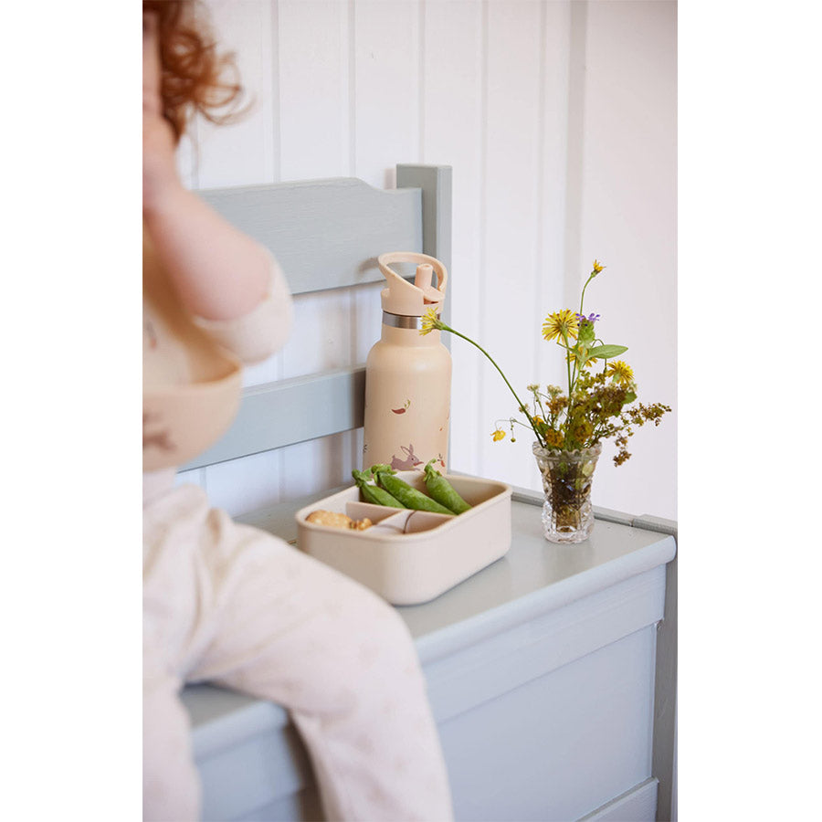 Filibabba - Trinkflasche aus rostfreiem Edelstahl "Carrot Thief"