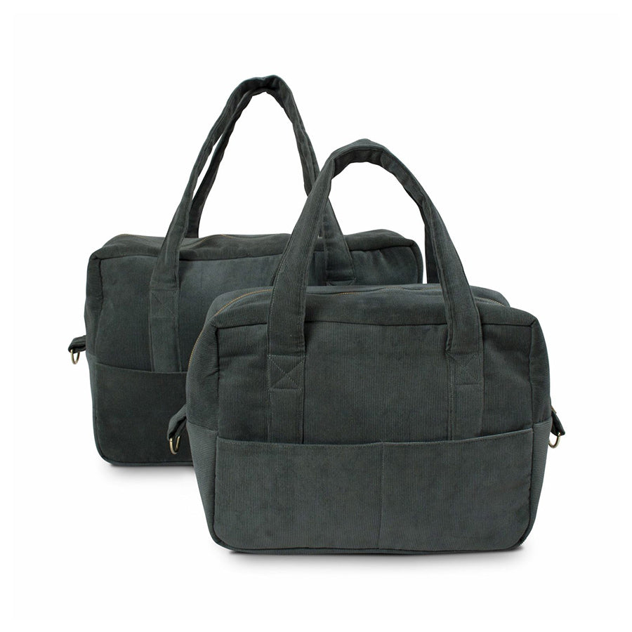 Filibabba - Wickeltasche "Mommy Bag Cord Pine Green"