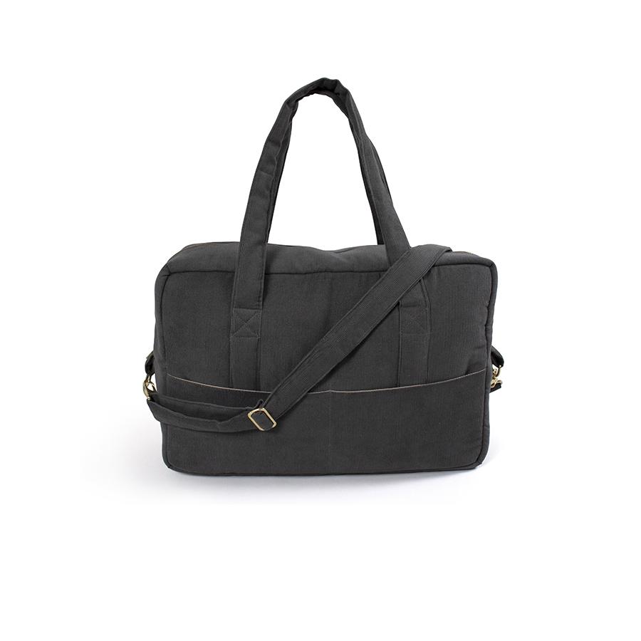 Filibabba - Wickeltasche "Mommy Bag Cord Stone Grey"