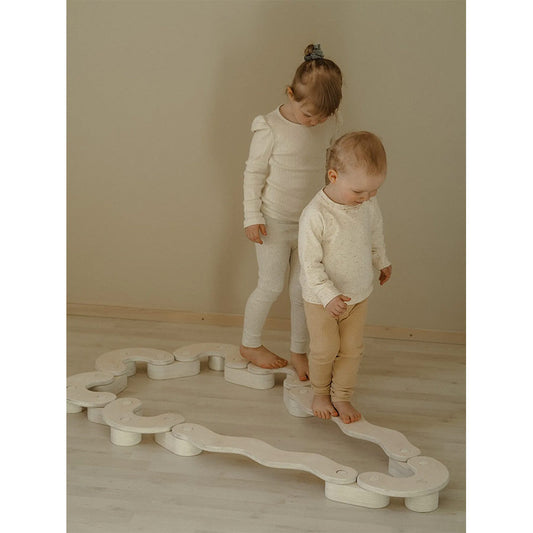 FitWood - Schwebebalken / Balancierbalken "Polku" L