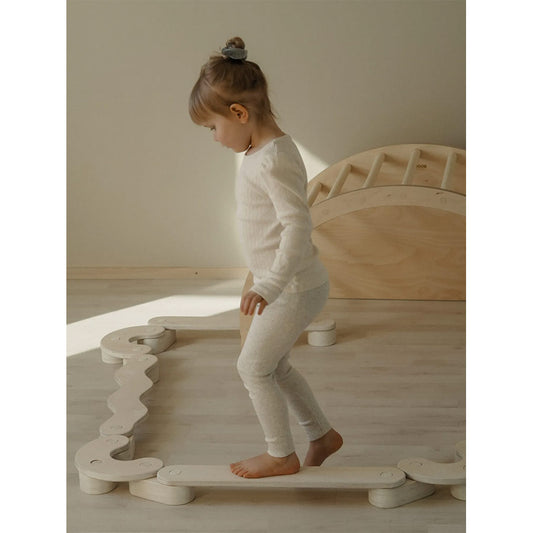 FitWood - Schwebebalken / Balancierbalken "Polku" M