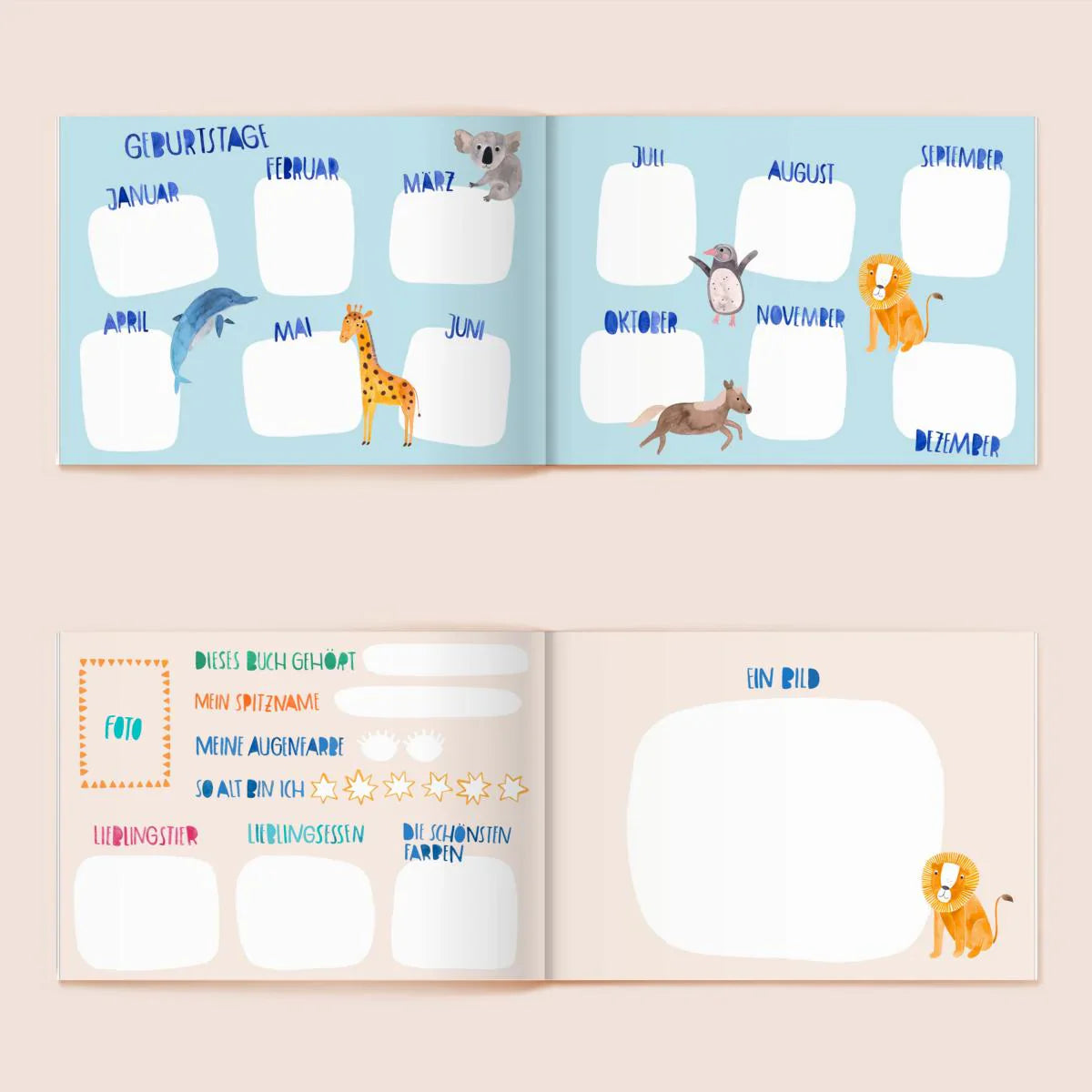 Frau Ottilie – Freundebuch „Alle meine Kindergarten Freunde“