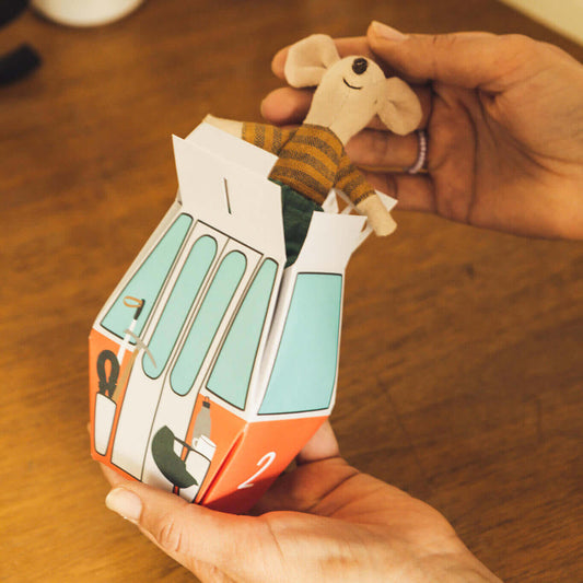 Roadtyping – Gondel Adventskalender, 24 Gondeln, wiederverwendbar