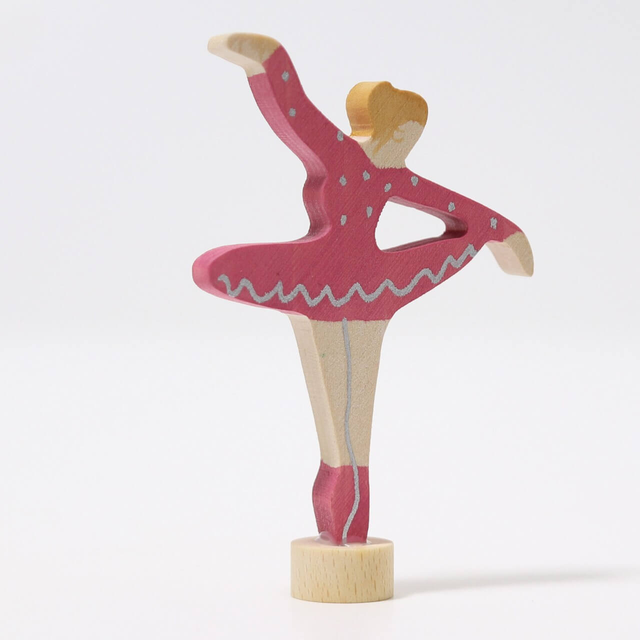 Grimms - Steckfigur Ballerina Rubinrot