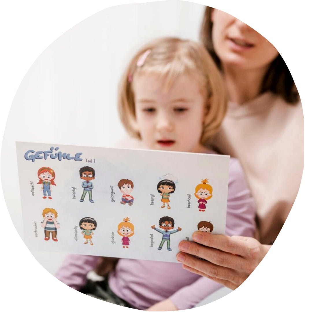 Hanniline - Brettspiel „Achterbahn der Gefühle“ – Familienspiel ab 6 Jahren