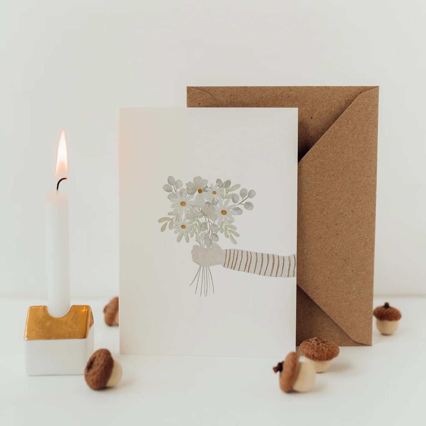 Hej Hanni - Postkarte "Blumenstrauß"