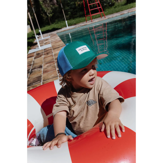 Hello Hossy - Kappe "Lawn" für Kinder, Bio-Baumwolle / OEKO-Tex