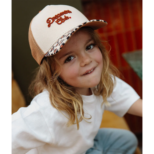 Hello Hossy - Kappe "Leopard" für Kinder, Bio-Baumwolle / OEKO-Tex