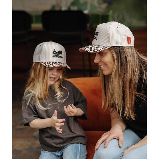 Hello Hossy - Kappe "Leopard" für Kinder, Bio-Baumwolle / OEKO-Tex