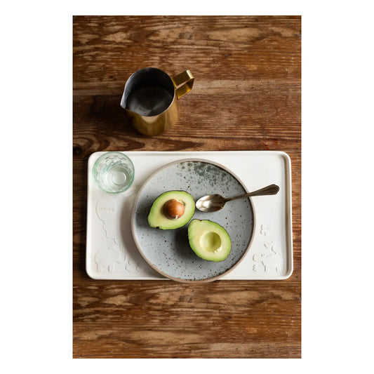 HEVEA - Kinder Tischset "Sand" aus 100% Naturkautschuk Baby Platzset