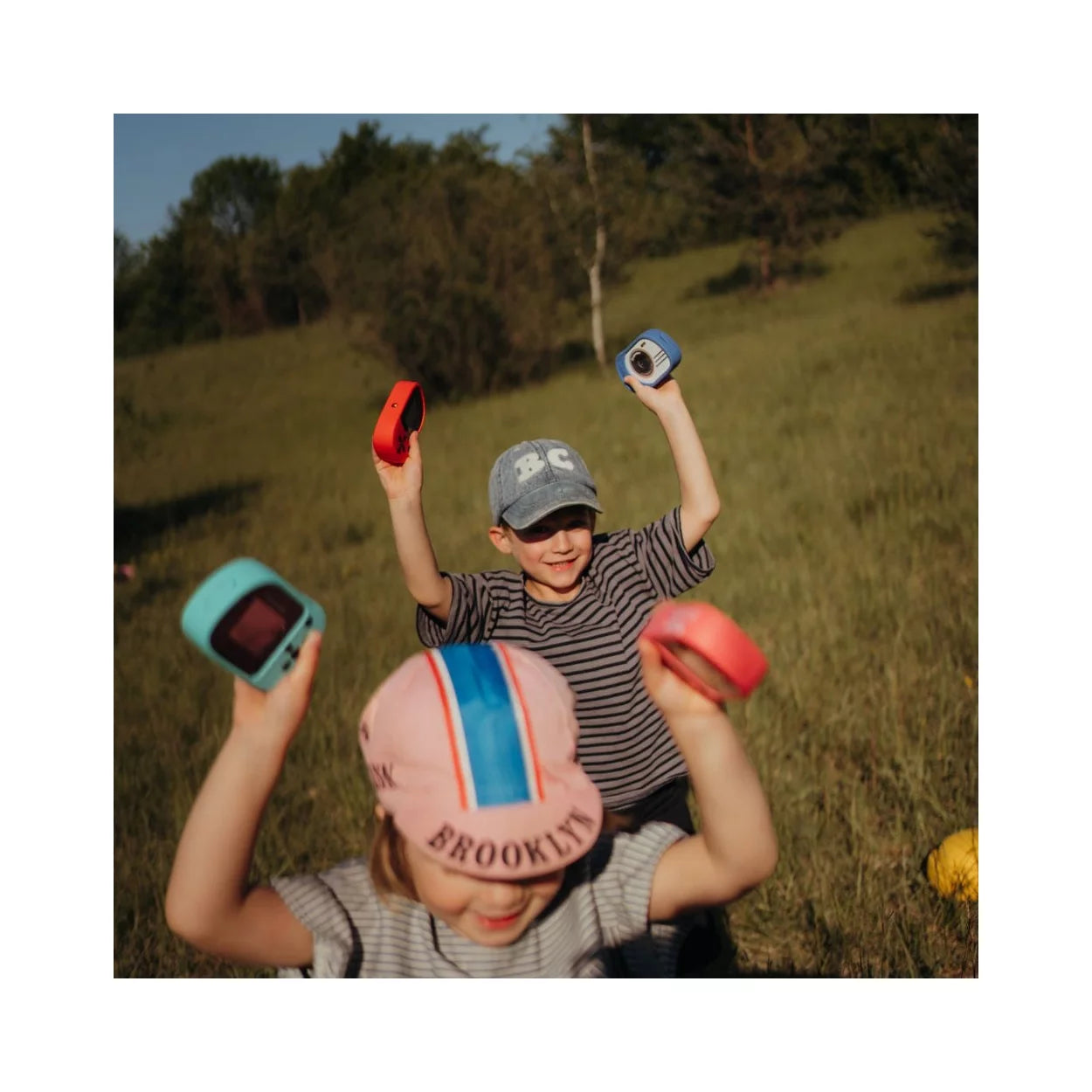 KIDYWOLF Kidycam – wasserdichte Kinderkamera rosa, 8 MP, Video 1080p