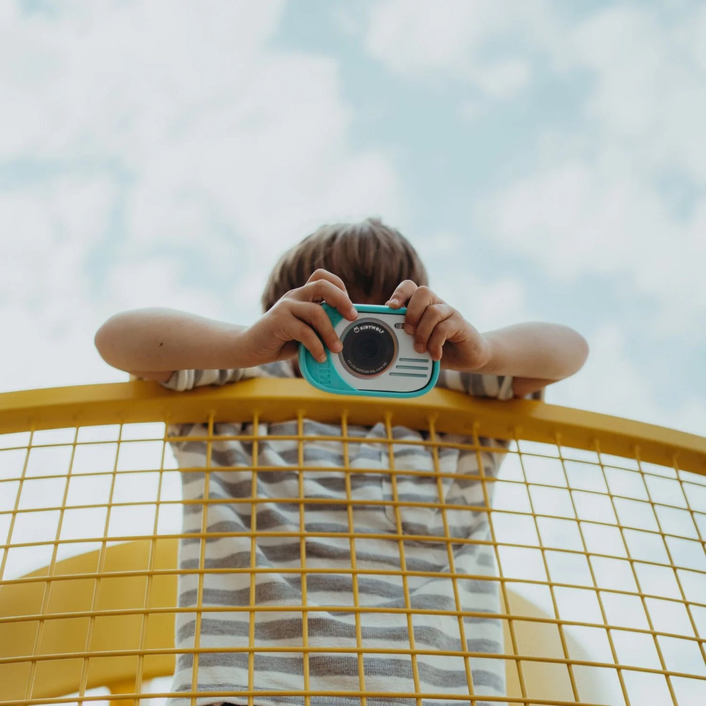 KIDYWOLF Kidycam – wasserdichte Kinderkamera türkis, 8 MP, Video 1080p