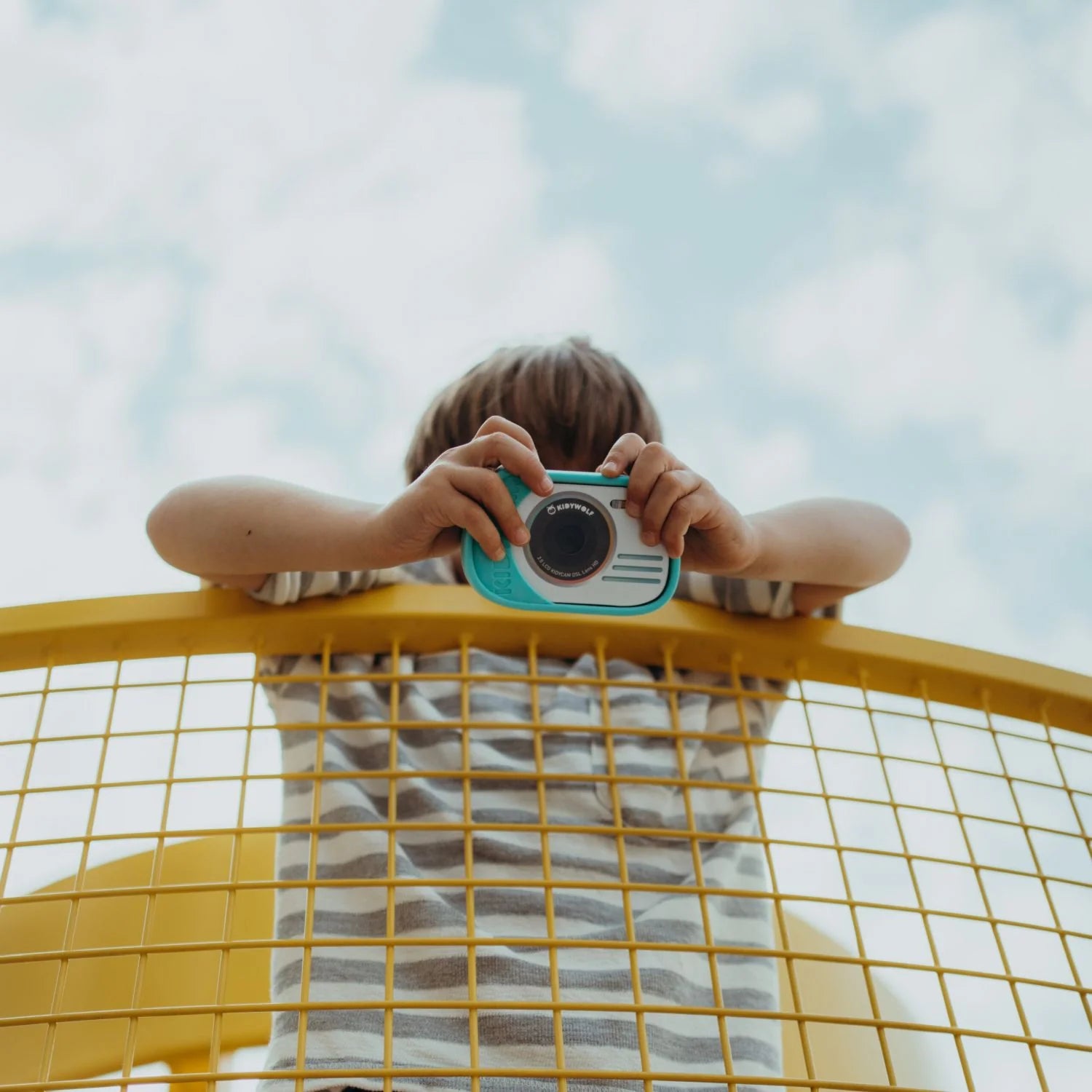 KIDYWOLF Kidycam – wasserdichte Kinderkamera türkis, 8 MP, Video 1080p