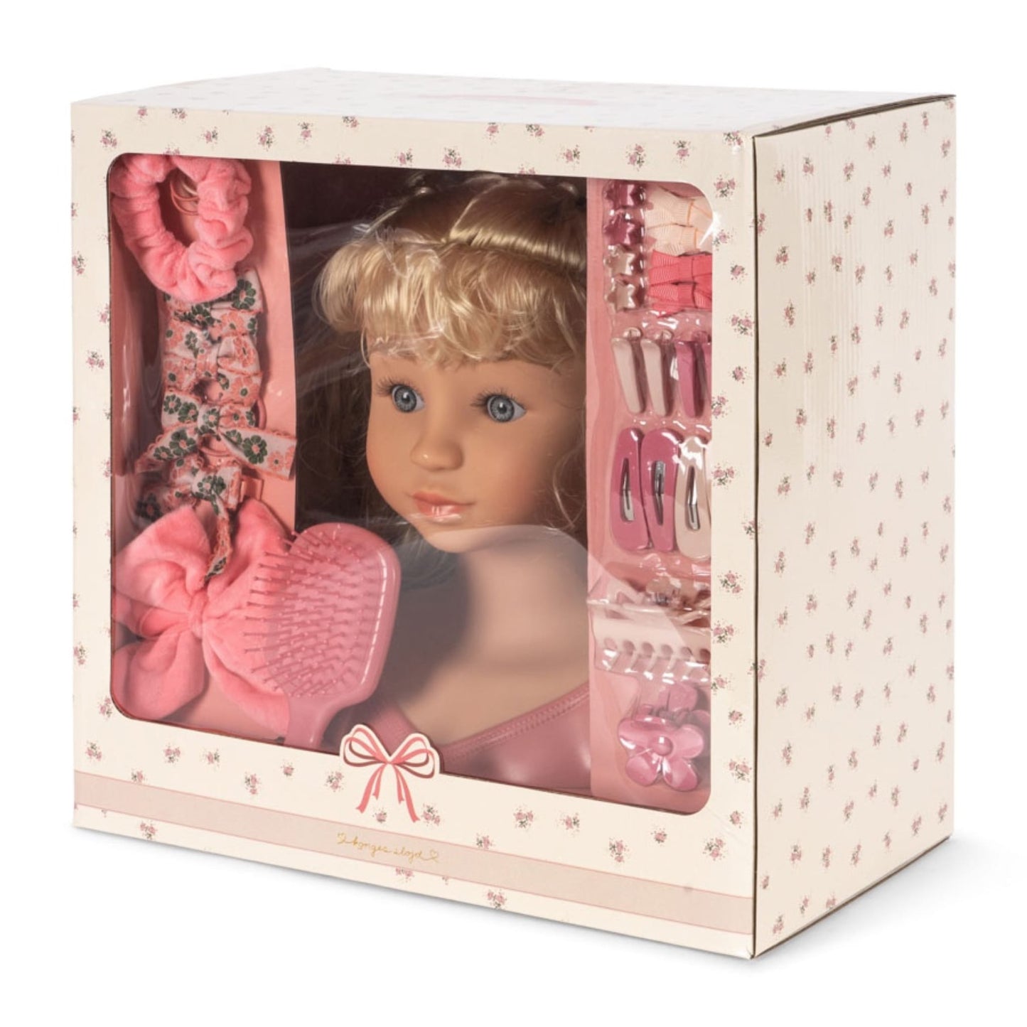 Konges Sløjd - Frisierkopf Doll Hair Salon Inkl. Haarschmuck