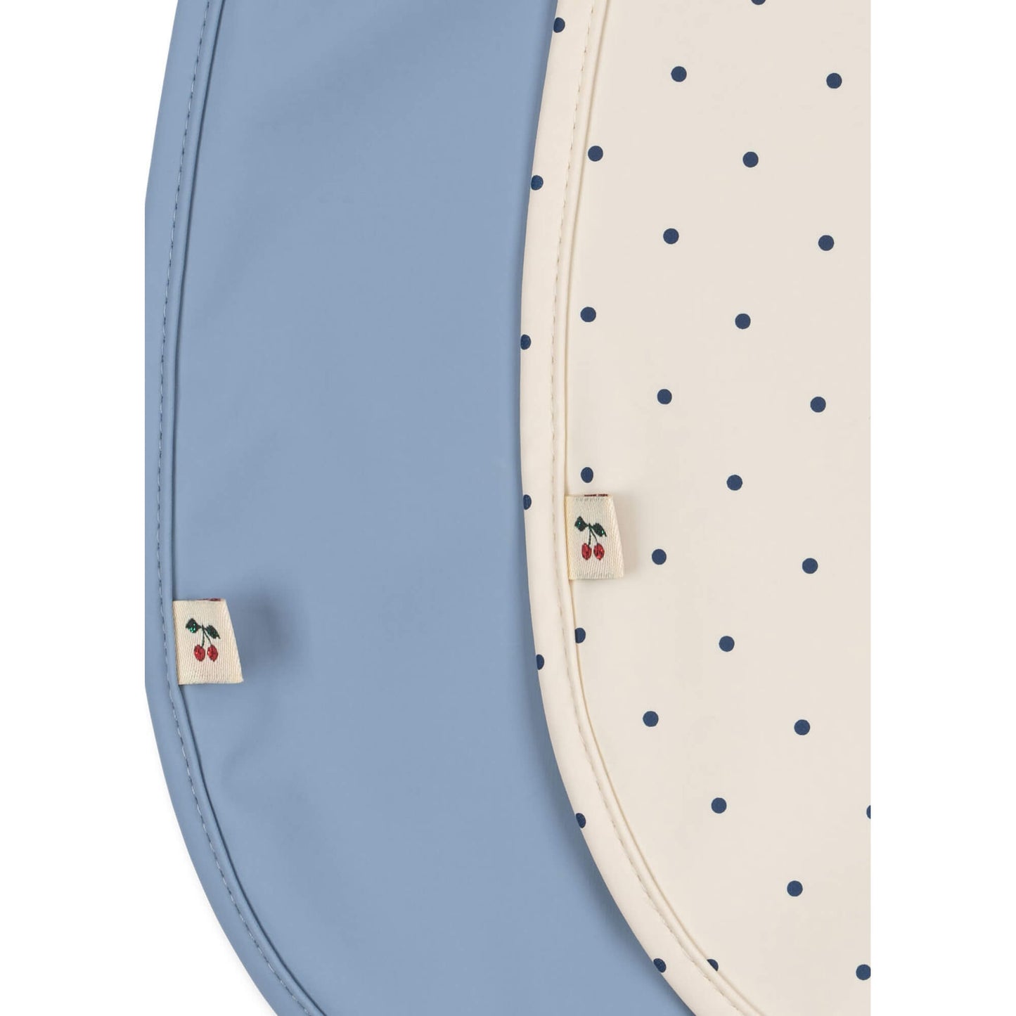 Konges Slojd - Lätzchen "Navy Dot / Rain Washed", 2er Set