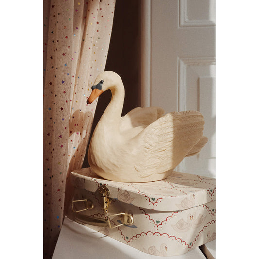 Konges Slojd - Lampe "Swan, Kinderlampe, Nachttischlampe, Nachtlicht