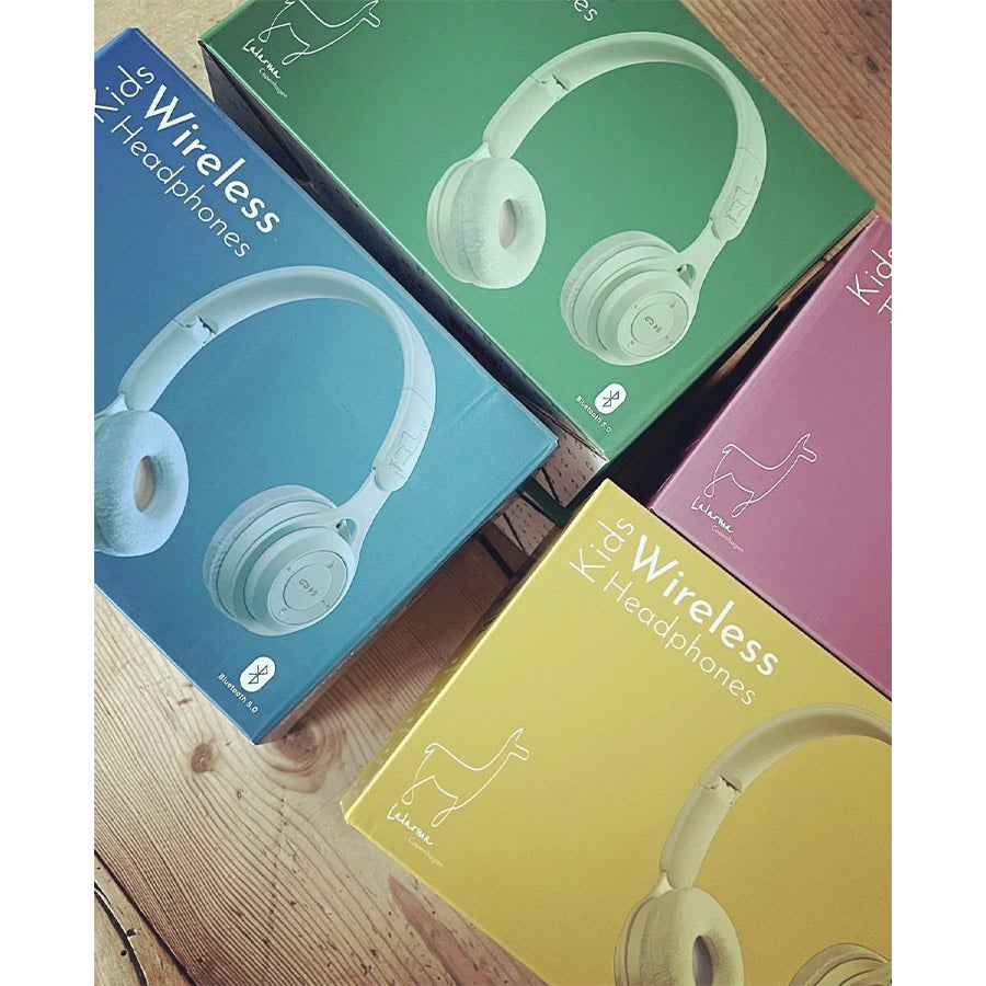Lalarma - Bluetooth Kopfhörer "Mint Green" für Kinder - Wireless Headset