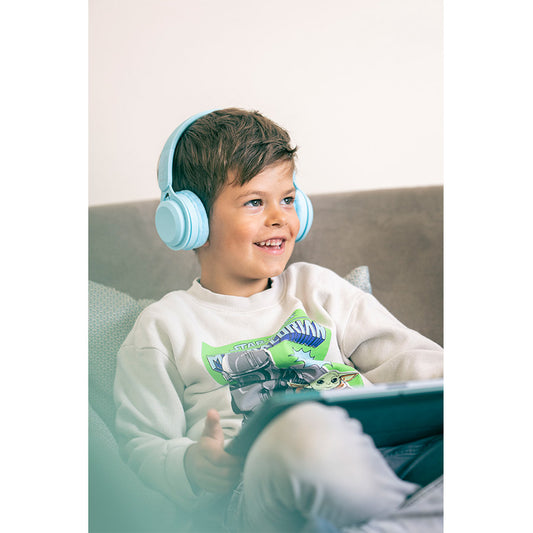 Lalarma - Bluetooth Kopfhörer "Sky Blue" für Kinder - Wireless Headset