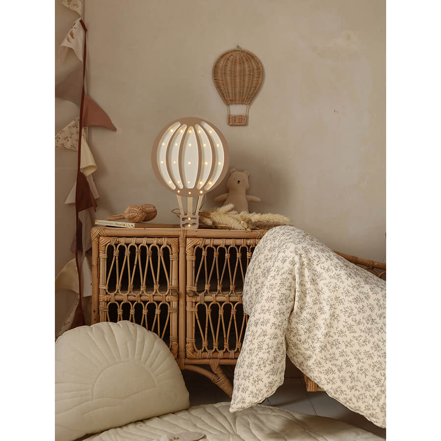 Little Lights - Kinderlampe "Hot Air Baloon Lamp - Light Brown"