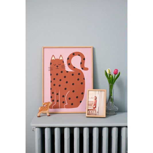 Ma Petite Vie – Design Poster "Cat" 30×40 cm, Kinderzimmer