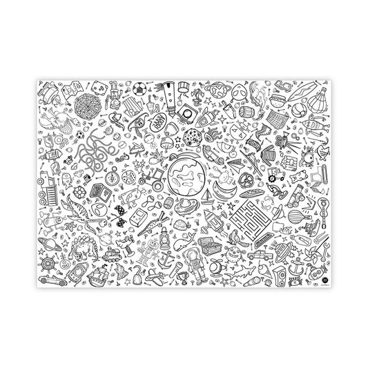 Mal Mich Bunt - Ausmal-Tischdecke Entdecker