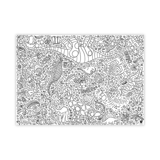 Mal Mich Bunt - Ausmal-Tischdecke Dino